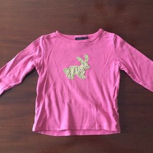 Mini Boden girls long sleeve shirt